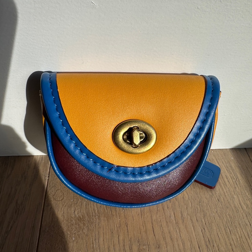 Coach limited edition saddle bag charm